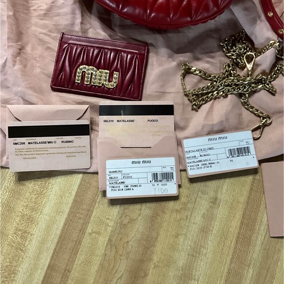 Miu miu bum bag with card holder - Picture 4 of 5